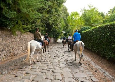 Horse Trekking in Rome